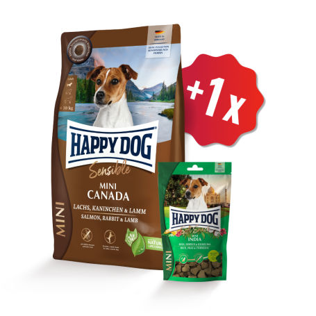 AKCE Mini Canada 800 g + 1 x Soft Snack 100 g 