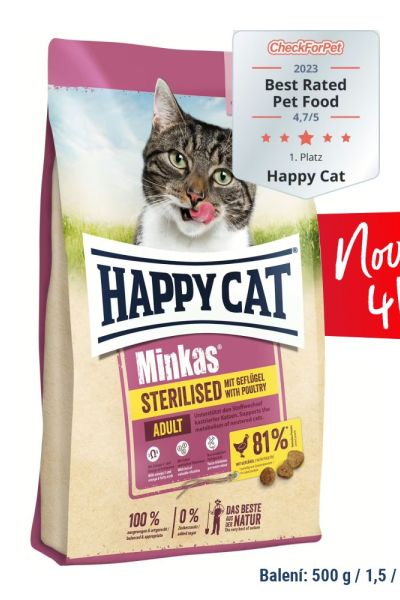 Minkas Sterilised Geflügel 10 kg