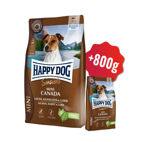 AKCIA Sensible Mini Canada 4 kg + 800g (SK) 