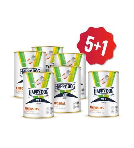 AKCE Konzerva HD VET Adipositas 400 g 5+1