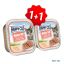 AKCE Minkas Duo Paté Drůbež a Losos 100g 1+1
