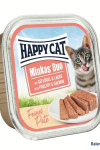 Minkas Duo Paté - Drůbež & Losos 100 g