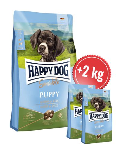 Akcia Puppy Lamb & Rice 10 kg + 2 kg (SK)