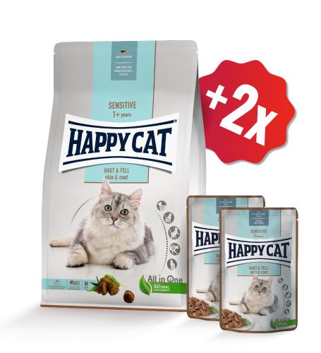 AKCIA Sensitive Haut & Fell 4 kg + 2 x kapsička SK