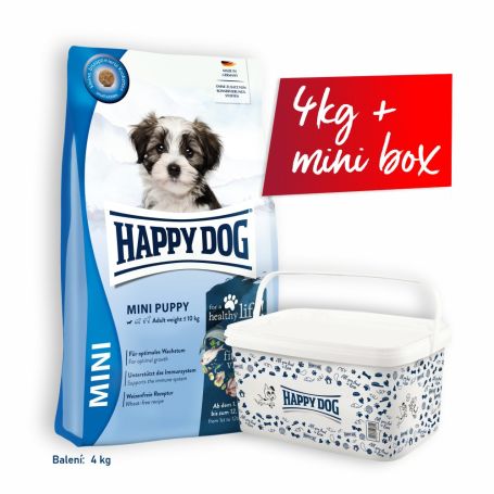 AKCE HD Mini Puppy Fit & Vital 4kg + mini box