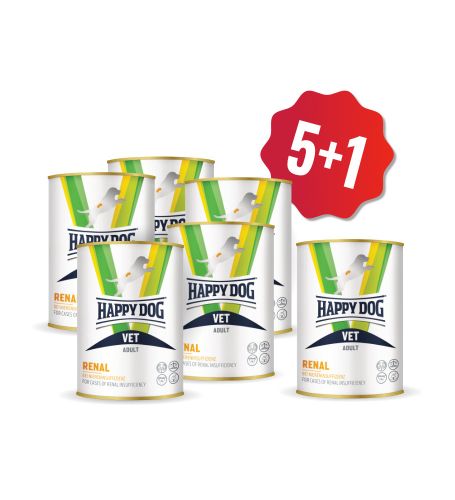 AKCE Konzerva HD VET Renal 400 g 5+1