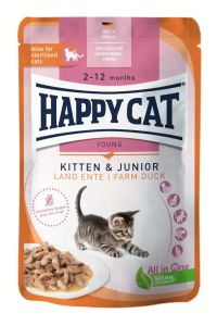 Kapsička Kitten & Junior Kachna 85 g / Land Ente
