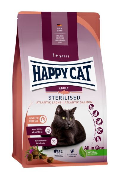 Sterilised Adult Atlantik-Lachs / Losos  1,3 kg