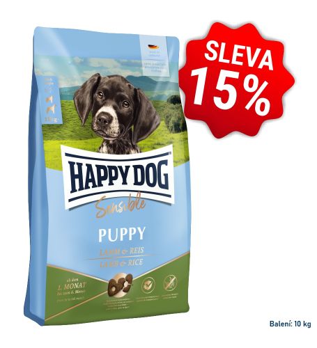 AKCE Sensible Puppy Lamb & Rice 10 kg se slevou 15%