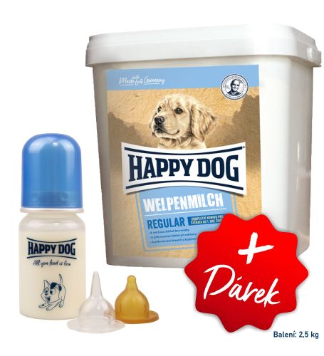  Welpenmilch Regular 2,5 kg  + DARČEK fľaša na mlieko