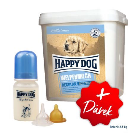  Welpenmilch Regular 2,5 kg  + DARČEK fľaša na mlieko