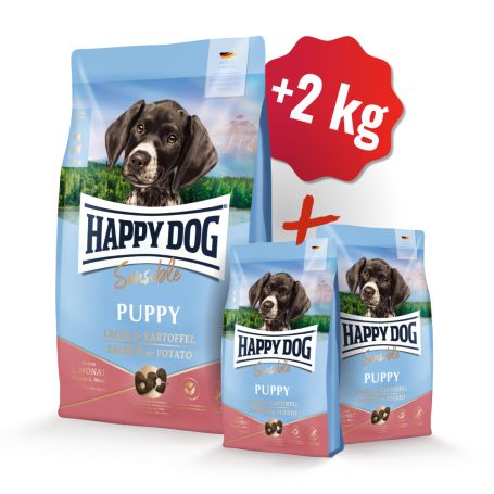 Akcia Puppy Chicken, Salmon & Potato 10 kg + 2 kg (SK)