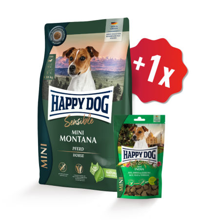 AKCE Mini Montana 800 g + 1 x Soft Snack 100 g 