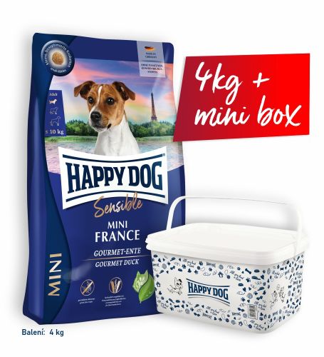 AKCE Mini France 4kg + mini box