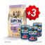 AKCE NaturCroq SENIOR 15kg + 3x konzerva Rind Pur 400g