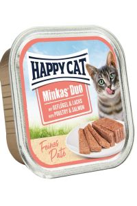 HC Minkas Duo Paté - Drůbež & Losos 100 g