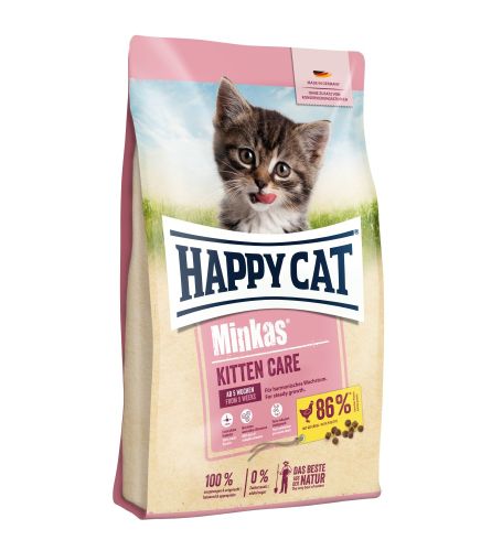 AKCIA Minkas Kitten Care Geflügel 10 kg - 10% 