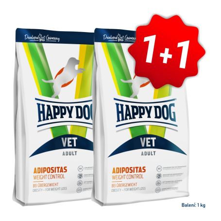 AKCE HD VET Dieta Adipositas 1 kg + 1 kg