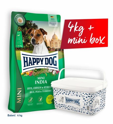 AKCE Mini India 4kg + mini box 