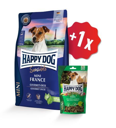 AKCE Mini France 800 g + 1 x Soft Snack 100 g 