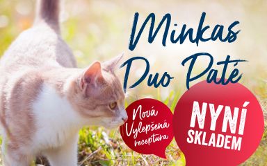 Nová vylepšená receptúra ​​Minkas Duo Paté