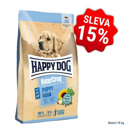 AKCIA NaturCroq Puppy 15 kg  so zľavou 15% (SK) 