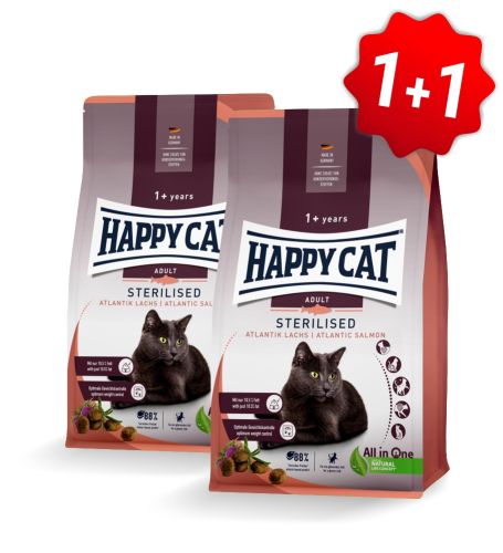 Akcia Sterilised Atlantik-Lachs 1,3 kg (1+1) 