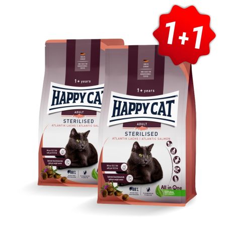 Akcia Sterilised Atlantik-Lachs 1,3 kg (1+1) 