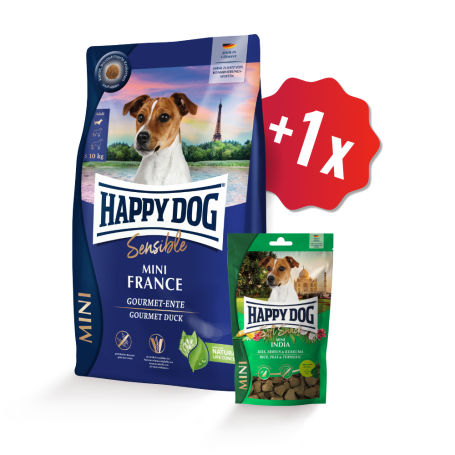 AKCE Mini France 800 g + 1 x Soft Snack 100 g 