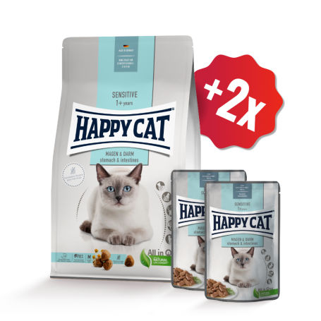 AKCE Sensitive Magen & Darm 4 kg + 2x kapsička