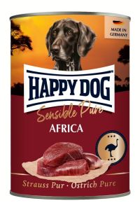 Konzerva Sensible Pure Africa - pštrosí 400 g