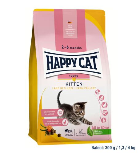 AKCIA Kitten Land Geflügel 300 g - 10% 