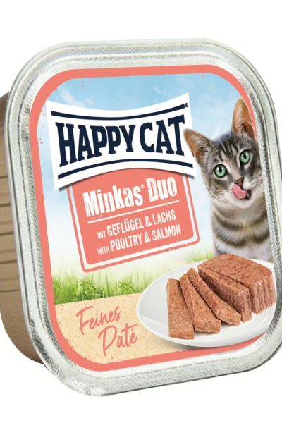 Minkas Duo Paté - Hydina & Losos 100 g