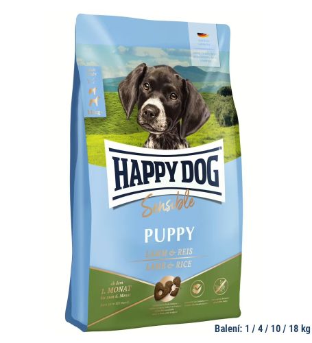 AKCIA Sensible Puppy Lamb & Rice 1 kg - 10 %