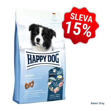 AKCIA Fit&Vital Puppy 10 kg  so zľavou 15% (SK)