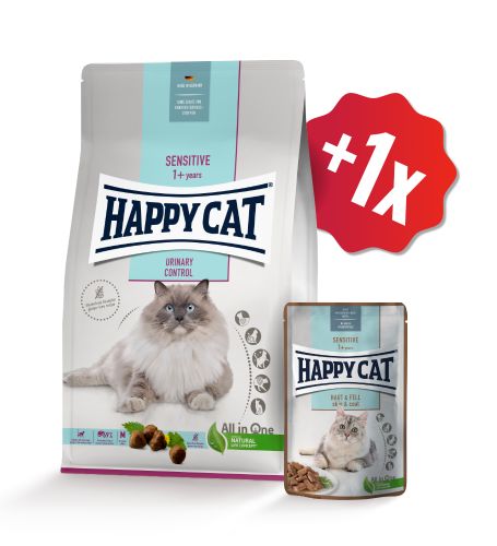 AKCIA Sensitive Urinary Control 1,3kg + 1x kapsička SK