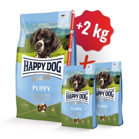 Akce Puppy Lamb & Rice 18 kg + 2 kg 