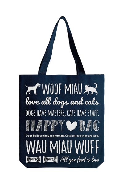 HD Taška modrá látková