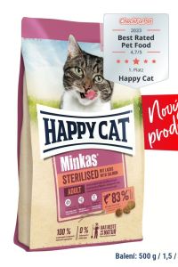 Minkas Sterilised Lachs 10 Kg